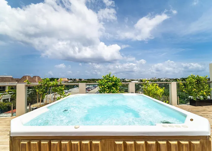 Сasa de vacaciones 2 Bd With Balcony Gym Rooftop Pool Hot Tub *